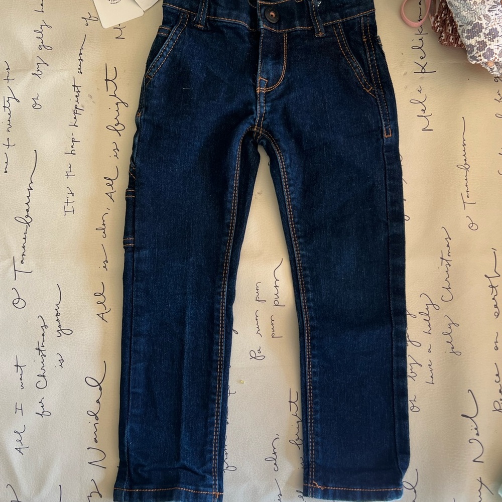 EUC Catamini straight leg jeans 3T